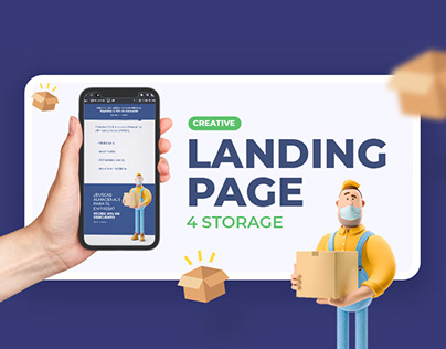Landing Page | One Page for Storage