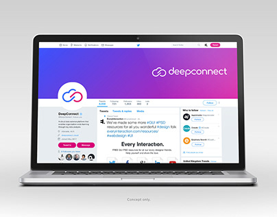 DeepConnect \\ Brand Identity