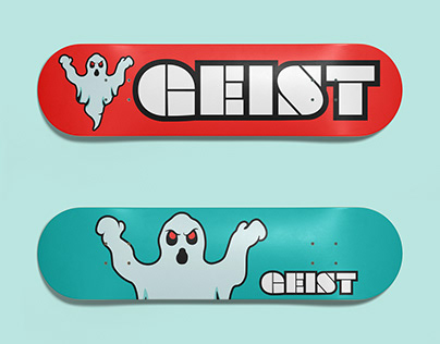 Geist Skateboards Website and Branding