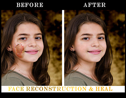 Face clearing and retouching in photoshop