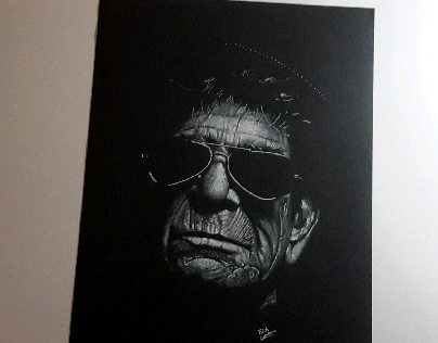 Lou Reed portrait