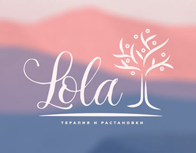 LOLA THERAPY- logo & landing page