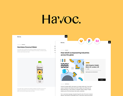 🔥 Havoc - The Agency UI Kit