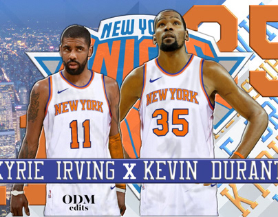Kevin Durant x Kyrie - Knicks duo?