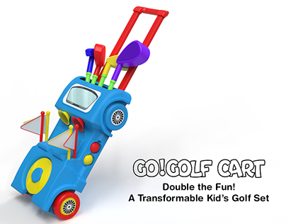 Go! Golf Cart - A Transformable Kid's Golf Set