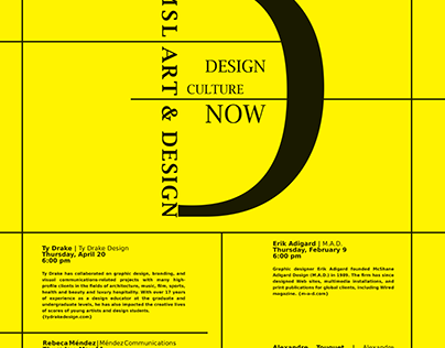 UMSL Design Culture Poster