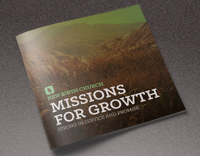 Missions for Growth Church Brochure Template