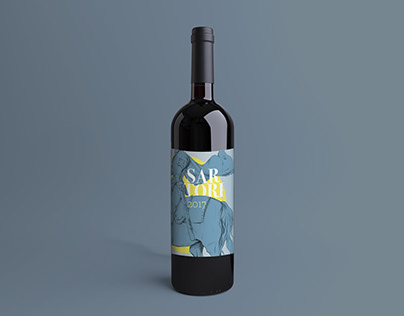 SARTORI - wine label design