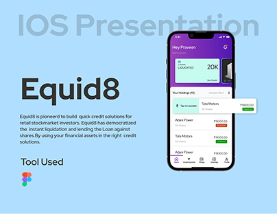 Fintech IOS presentation,Equid8