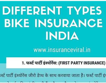 Different Types of Bike Insurance in India