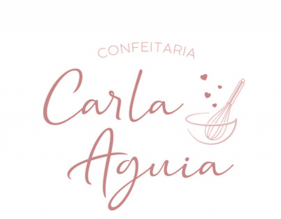 Carla Aguia Confeitaria - Identidade Visual
