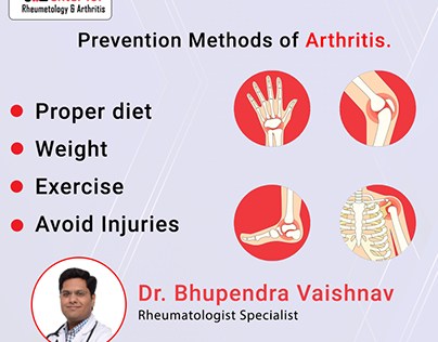 Prevention methods of Arthritis.