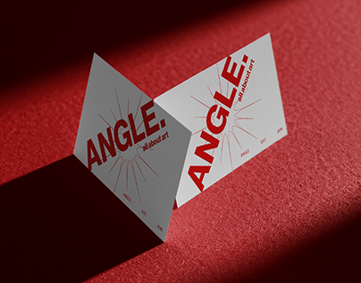 Angle magazine design