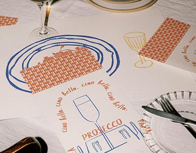 Space Branding, Logo & Menu Design for Italian Eatery