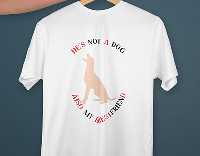 pet animal, minimal t shirt design