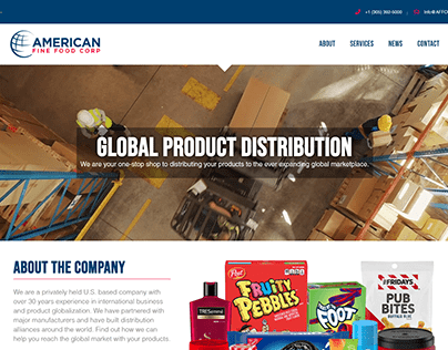 American Fine Food Corp website