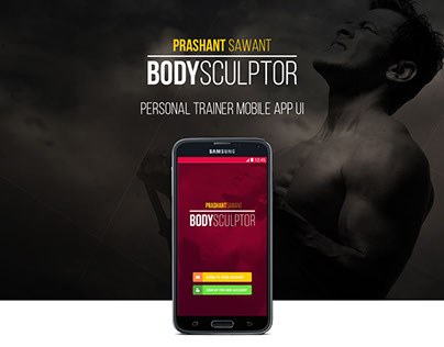 Personal Trainer Mobile App UI