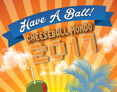 Club Mondo Poster 2017 - Cheeseball Mondo