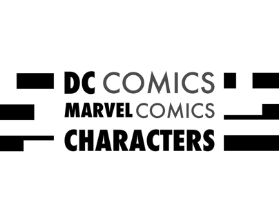 DC Comics and Marvel Comics Characters