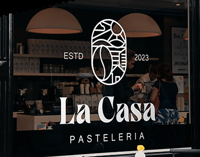 La Casa Pasteleria - Logo Brand Identity