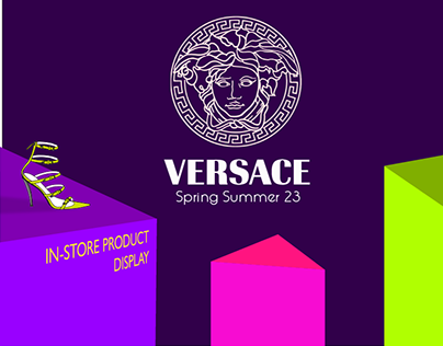 Versace Product Display Concept
