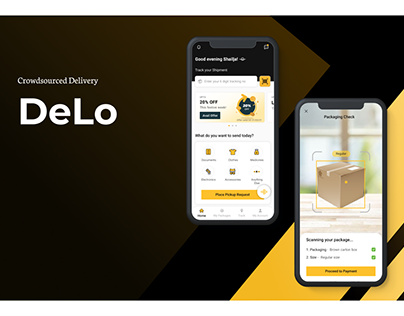 DeLo - Crowdsourced Delivery App