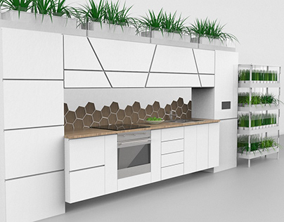 Еco kitchen "Natural Green"