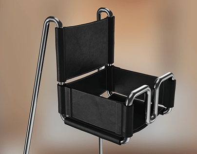 Wassily Inspired High Chair