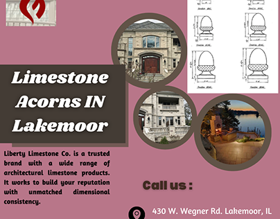Get The Unique Limestone Acorns In Lakemoor