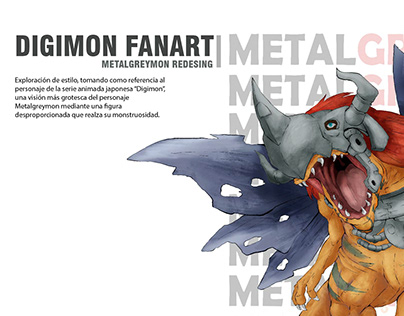MetalGreymon Fanart