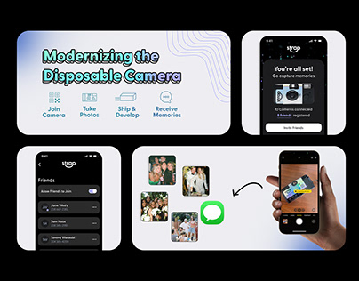 Modernizing the Disposable Camera — UI/UX Design