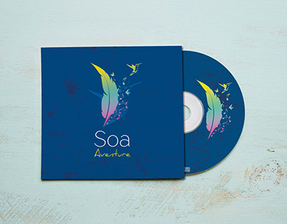 Création du visuel CD de SOA - 2nd album 'Aventure'