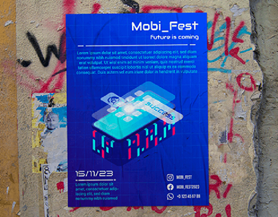 FLYER | For festival "MOBI_FEST"
