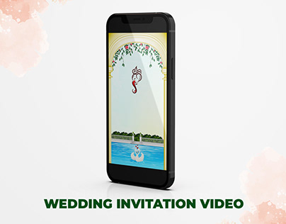 Wedding Invitation Motion Graphics Video