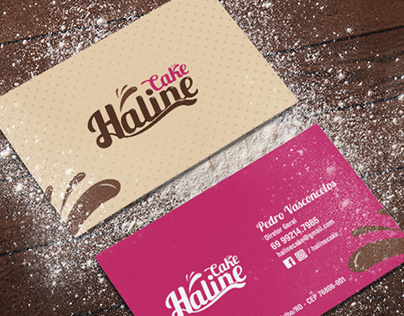 Haline Cake - Identidade Visual