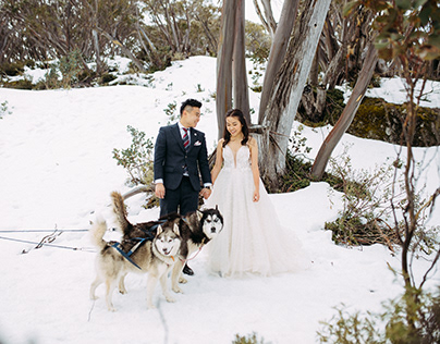 Noel + Nadia Pre-Wedding (Mount Baw Baw, Australia)