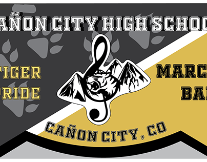 CCHS Marching Band Banner
