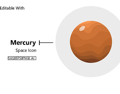 Space Icon - Mercury