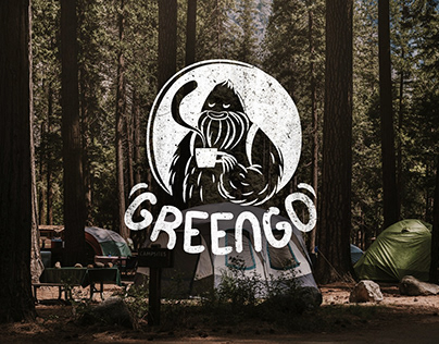 Greengo | Логотип магазина для туризма