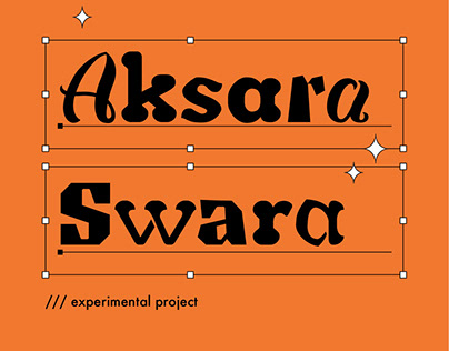 Aksara Swara- Variable Fonts & Kinetic Typography