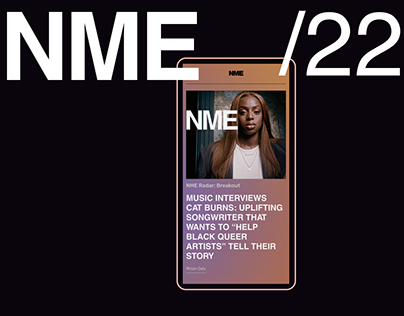 Project thumbnail - NME redesign