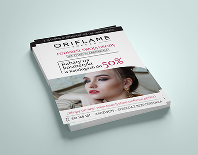 Oriflame Leaflet Design