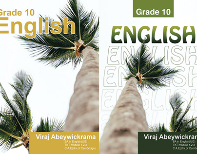 Tutorial covers for kids english language books