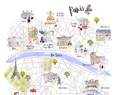 Paris Hotspots por Dior
