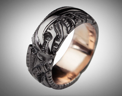 Biomechanical ring, black ring - Tyvodar .com