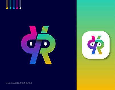 Letter R Robot - Logo Design