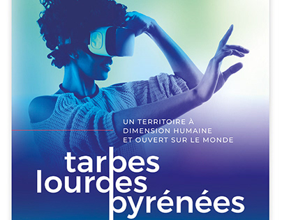 Brochure Design - Tarbes Lourdes Pyrénées