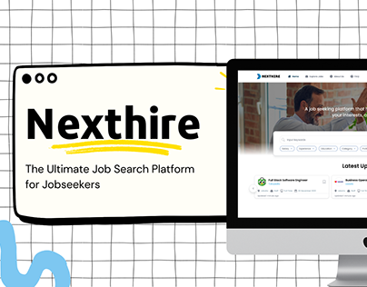 UI/UX Design: NextHire - Job Seeker