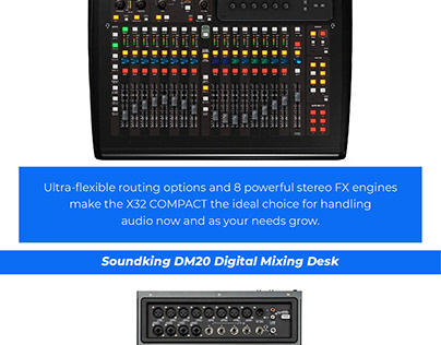 best digital mixer for recording studio