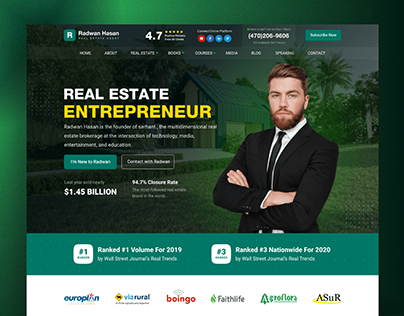 Radwan - Real Estate Agent Website